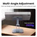 UGREEN Tablet Stand Adjustable Aluminum Tablet Holder for Desk ipad pro 12.9, 9.7, 10.5, ipad air Mini 4 3 2, iPhone 12 pro max, Surface pro. 