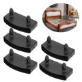 Plastic Stable Bed Slat Cover Holders End Caps Furniture Accessory 20PCS. 