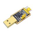 CH340 module USB to TTL CH340G upgrade download a small wire brush plate STC microcontroller board USB to serial instead PL2303. 