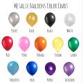 Metallic shinning BALLOONS(50pcs). 
