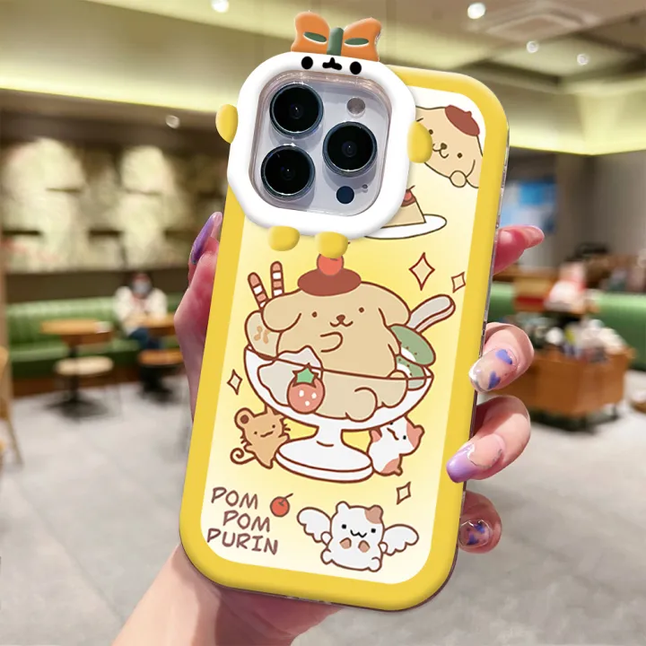 DubaiNi%20For%20OPPO%20F11%20Cartoon%20Pochacco%20Melody%20Cinnamoroll%20Pom%20Pom%20Purin%20Pattern%20Phone%20Case%20Monster%20Lens%20Phone%20Shell%20Soft%20Protective%20Cover%20Shockproof%20Cellphone%20Casing%20-%20Image%205