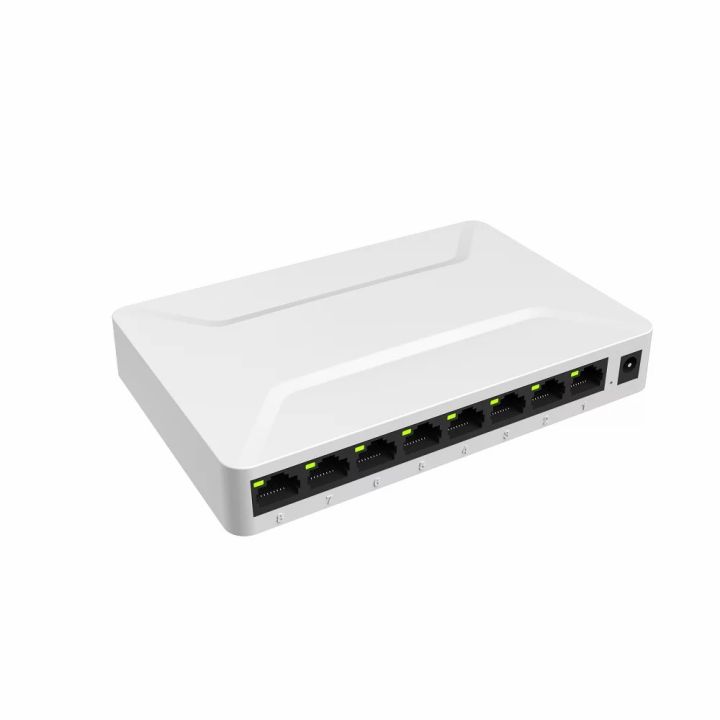 PIXLINK 5 Port Network Switch and PIXLINK 8 Port Network Switch with Pulg and Play Easy installation with Green Technology