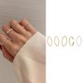 Fashion 5pcs/Set Rings Girl Accessories Party Gifts New 2025. 
