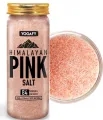 YOGAFY- Himalayan Pink Salt - (350 gm) || HEART HEALTHY Salt Packed with 84 Minerals || CHRISTMAS || Cooking - Seasoning for grilled meats, seafood as well as baking - FOOD GRADE Pet Jar Pack | (FROM INDIA) SAB. 