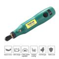 Mini Drill Electric Power 10W 3.6V 15000 r/min for Carving/Grinding/Sharpening/Cleaning, Rotary Tool Kit Handle Drill Home DIY with Driver Set and Project Kit. 