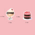 50Pcs Yummy Delicious Food Stickers Snacks Drinks Icecream Cake Decals Waterproof DIY Fashion Doodle Graffiti Hand-painted Sticker. 