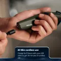 Philips Rechargeable Cordless Wet & Dry Trimmer Skin-Friendly Beard Trimmer for Men | Dura Power Technology | 30mins Runtime with Charging indicator and Travel lock | 2 Year Warranty | BT1230/18 & BT1243/18. 
