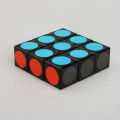 Modern puzzle, logic cube, Rubik’s Cube. 