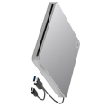 External and CD DVD Drive Player, USB 3.0 & Type-C Connections, Ultra Slim Slot-in Design for Easy Portability. 