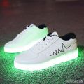 【ThinkWay】▫﹍#Glow In The Dark Shoes#Waterproof Charging Colorful Luminous Shoes Couple Street Dance Ghost#Dindang01.ph#10.12 91/14. 