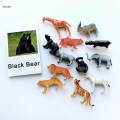 Animal Matching Card Early Learning Cards Game Gift Learning Toy Practical DIY Busy Board for Household Toddlers Kids Girls Boys. 