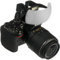 【VogueVenture】White Color Puffer Pop-Up Flash Soft Diffuser Dome For Canon Nikon Pentax DSLR. 