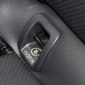 ISOFIX switch cover-1 x ISOFIX cover-Black. 
