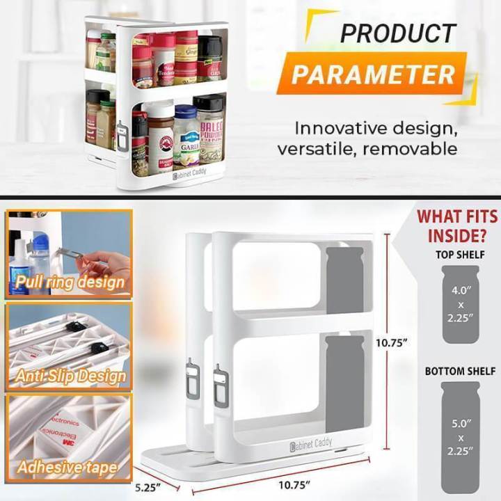 Home%20Kitchen%20Spice%20Organizer%20Rack%20Multi-Function%20Rotating%20Storage%20Shelf%20Slide%20Kitchen%20Cabinet%20Cupboard%20Organizer%20Storage%20Rack%20-%20Image%206