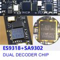 DAC ES9318 USB Type C Headphone Adapter HiFi Decoding AMP Adapter. 