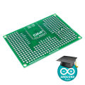 Double Side Prototype PCB Breadboard Protoshield 5X7CM For Arduino Relay ESP8266 ESP-12E ESP-12F ESP32 ESP-32S. 