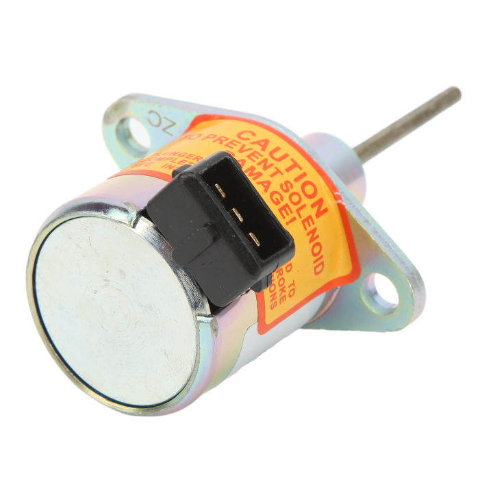 E6820 60011, Heavy Duty Motorstop Solenoid with Fast Response, Anti-Aging, High Sensitivity for Tractor (12V