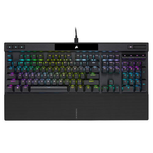 CORSAIR K70 RGB PRO MECHANICAL GAMING KEYBOARD WITH PBT DOUBLE SHOT PRO KEYCAPS CHERRY MX RED