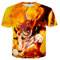 2023 New Anime fairy tail t shirt men women 3D printed T-shirts casual Harajuku boy girl tshirt streetwear oversized tops tees. 