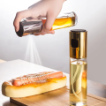Oil bottle  100Ml spary bottle Olive Oil Sprayer for Cooking [Stainless Steel  100ML  Oil Sprayer for Cooking  Series] Mister Dispenser BBQ Refillable Oil Vinegar Glass Spritzer with Oil Spray for Cooking Salad Grilling Roasting Air Fryer Kitchen - Clear. 