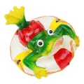 Pond Ornaments Resin Colorfast Easy Float Water Floating Garden Statue for Home Garden Yard boat. 