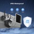 5MP CCTV Solar 4G Sim Camera Outdoor Colorful Night Vision Recording Security Solar. 