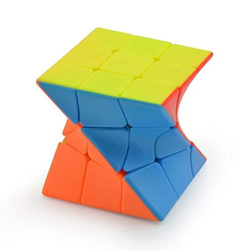 Distorted Cube Puzzle Twist 3x3 stickerelss Speed Rubik's Cube Distorted | Daraz.lk