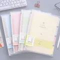 High Quality Binder Notebook Loose Leaf Spiral Notebook Paper Diary Removable Simple Thickened Coil Shell Notebook. 