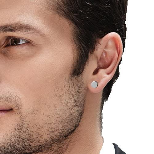 One Pcs For One Side Ear Unisex Earring silverColour Piercing 5mm Daraz.lk