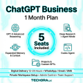 ChatGPT Business (Team) – 1 Month | 5 Seats Included | Workspace Setup | Techora.lk. 