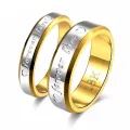 Women's Plated Never Fade Valentine Forever Love Couple Rings. 