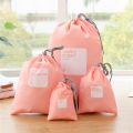 Clothing Organizing Bag Storage Underwear Travel Bag Classification 4 Set    Drawstring Waterproof Buggy Bag Drawstring Bag Bags. 