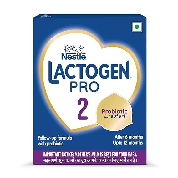 Lactogen Pro 2 Powder, Follow-Up Formula With Probiotic, Infant, After 6 Months Up To 12 Months, Bag-In-Box Pack, 400G REV