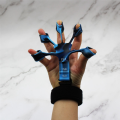 Finger Gripper Finger Exerciser Strength Trainer Recovery Physical Tools Guitar Finger Flexion Extension Training Easy to Use Blue. 