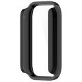 PC + Tempered Glass Film Integrated Watch Protective Case For Xiaomi Mi Band 8 Pro. 