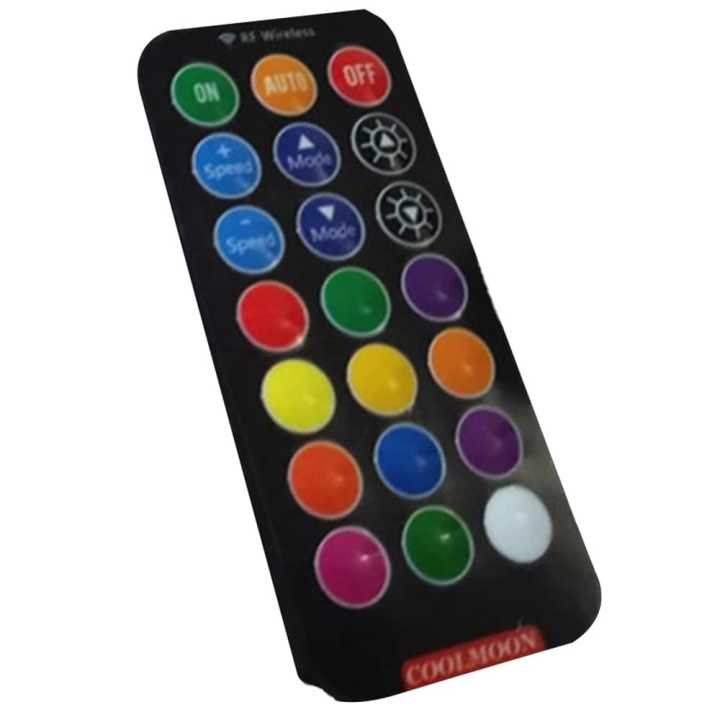 RGB Fans Remote Controller 12V 5A Color Controller with 10pcs 6pin Fan Port 2pcs 4pin Light Bar Port