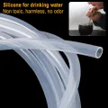 【ZOSR】1/2/5m Food Grade Transparent Silicone Rubber Hose Out Diameter 5mm 13mm 16mm Flexible Silicone Tube Garden Watering Pipe. 