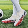cLuo Soccer Shoes Male Junior High School StudentsAGSpike High-Top Technology-Sensitive Assassin14Broken NailTFPrimary and Secondary School Students Training Shoes7. 