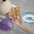 Display Plate Mold Silicone Mould Storage Tray Mold Cement Mold Jewelry Decoration Round Storage Tray Mold. 