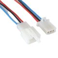 1 Kit 3 Pin Way Electrical Wire Connector Plug Set auto connectors with cable/total length 21CM. 