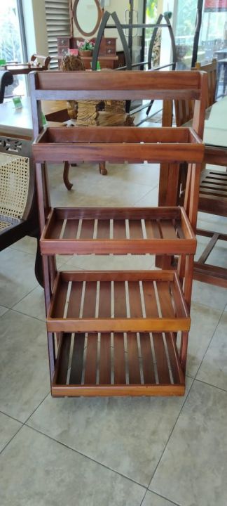 Wooden Kitchen Rack