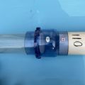 Simple Clear 50mm Flap Check Valve UPVC Material Transparent Design Non-return Valve Anti-backflow Movable Valve Flap Valve Kitchen Drain. 