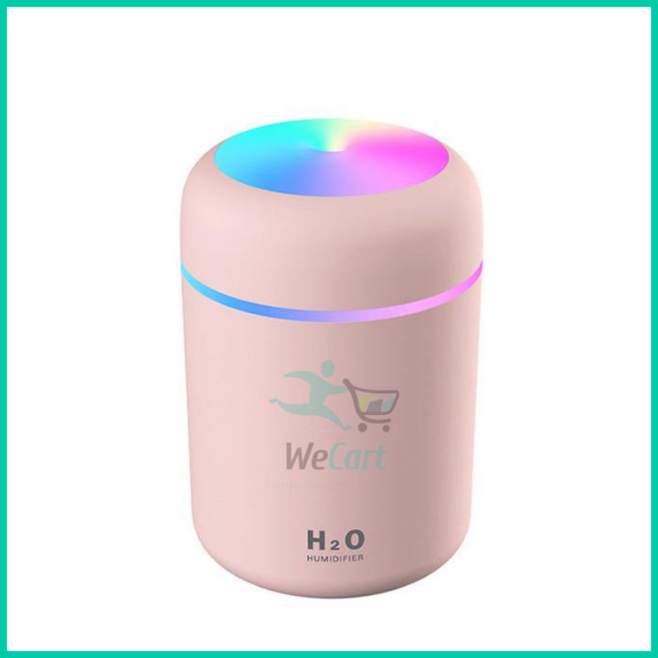 New Portable Colourful Ultrasonic Air Humidifier Home Decor