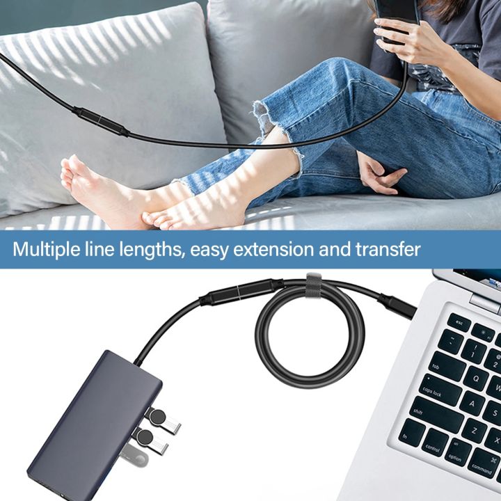 3M%205M%20USB%203.2%20Gen2%20Type%20C%20Extension%20Cable%20PD%20100W%2010Gbps%204K%2060HZ%20for%20MacBook%20Xiaomi%20Samsung%20PS4%20PS5%20USBC%20Charger%20Data%20Video%20Wire%20-%20Image%205