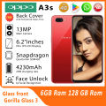 Oppo A3s 6GB RAM | 128GB ROM (𝐅𝐫𝐞𝐞 𝐓𝐞𝐦𝐩𝐞𝐫𝐞𝐝 𝐆𝐥𝐚𝐬𝐬 & 𝐂𝐨𝐯𝐞𝐫) 4230mAh Battery. 