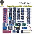45 in 1 Sensors Modules 16 Kinds Starter Kit For Arduino Raspberry Pi , Better Than 37 in 1 With Box DIY UNO R3 MEGA2560. 