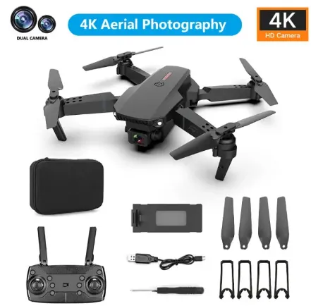 E88Pro Drone 4K HD dual camera WiFi remote control drone portable mini aircraft record video Drone