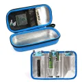 Portable EVA Insulin Cooler Bag Ice Pack Drugs Diabetic Insulin Travel Case Cooler Box Aluminum Ice Bag Bolsa Termica. 