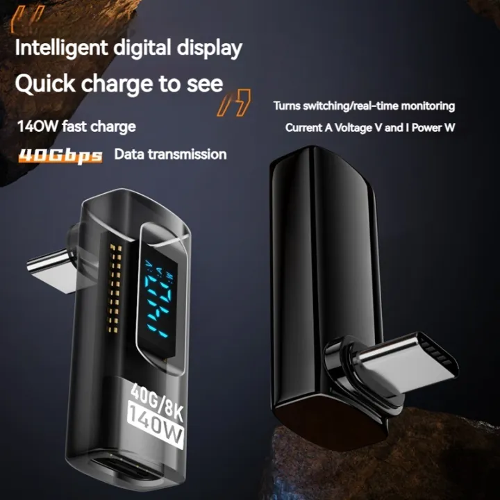 140W%20Digital%20Display%20USB%20Type%20C%20Fast%20Charging%20Adapter%2040%20Gbps%20OTG%20Data%20Transfer%20Adaptador%20for%20Samsung%20Xiaomi%20Phone%20Laptop%20Tablet%20-%20Image%203