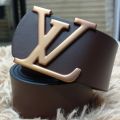 luvion vuitton Belt For Men - Brown. 